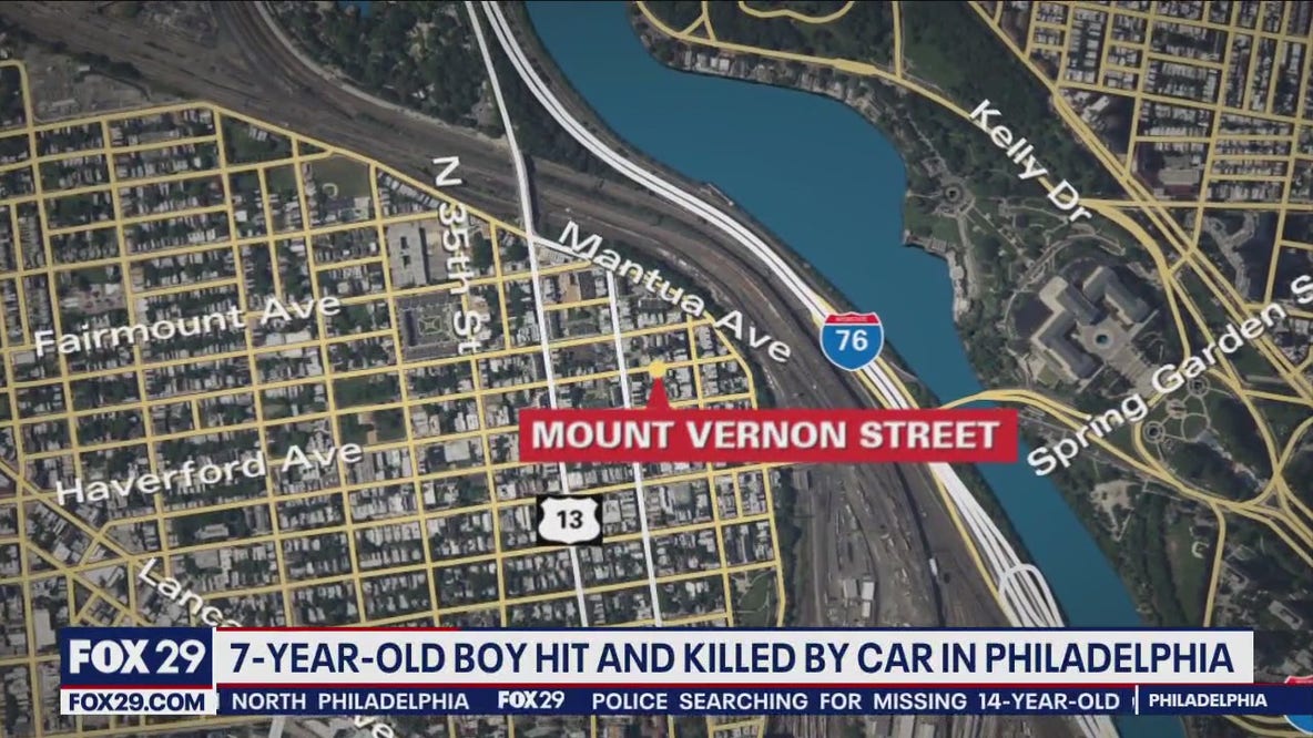 7-year-old boy hit and killed by car in Philadelphia